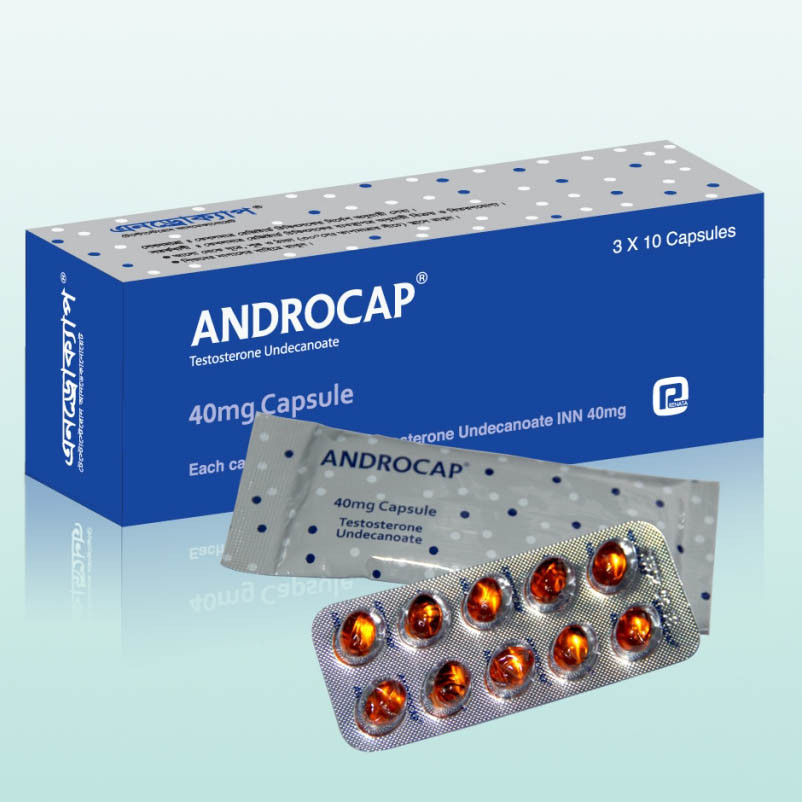 Androcap Capsule 40 mg