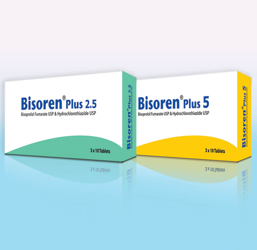 Bisoren Plus Tablet 5 mg+6.25 mg