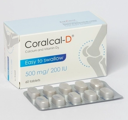 CoralCal-D Tablet 500 mg+200 IU