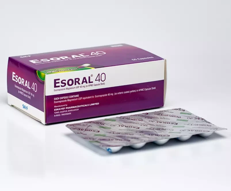 Esoral Capsule (Enteric Coated Pellets) 20 mg