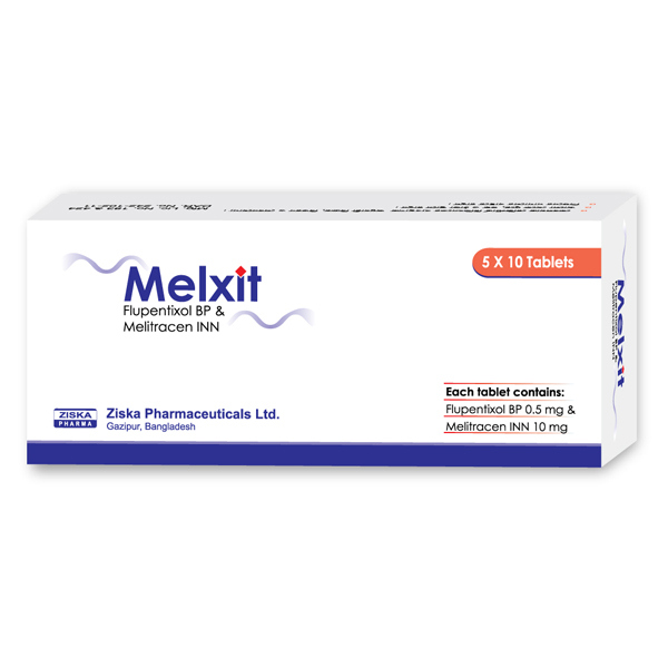 Melxit Tablet 0.5 mg+10 mg