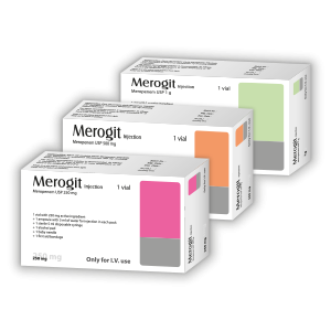 Merogit IV Injection or Infusion 250 mg/vial