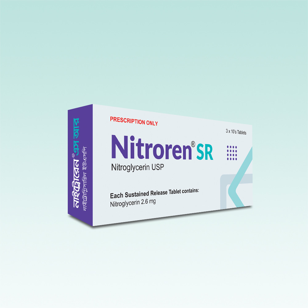 Nitroren SR Tablet (Sustained Release) 2.6 mg