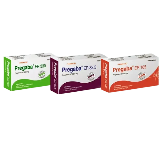 Pregaba ER Tablet (Extended Release) 82.5 mg