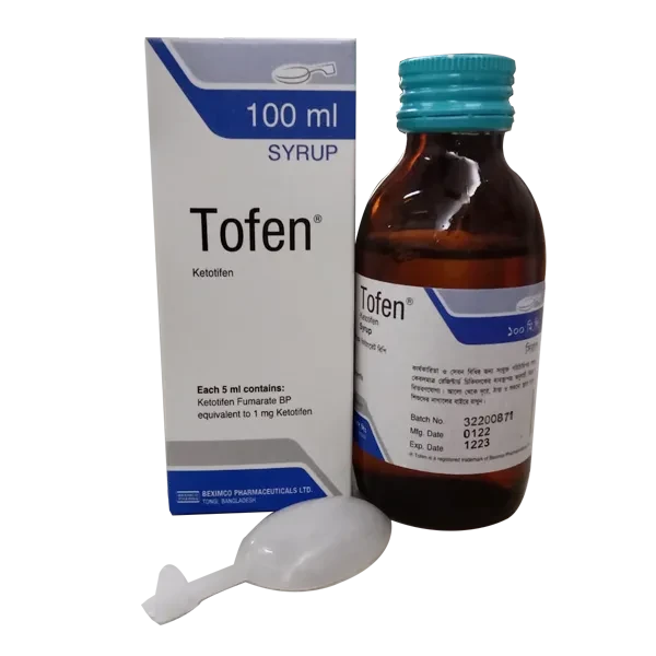 Tofen Syrup 1 mg/5 ml