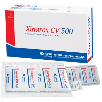 Xinarox CV Tablet 250 mg+62.5 mg