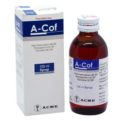 A-Cof (10 mg+30 mg+1.25 mg)/5 ml Syrup A-Cof (10 mg+30 mg+1.25 mg)/5 ml Syrup
