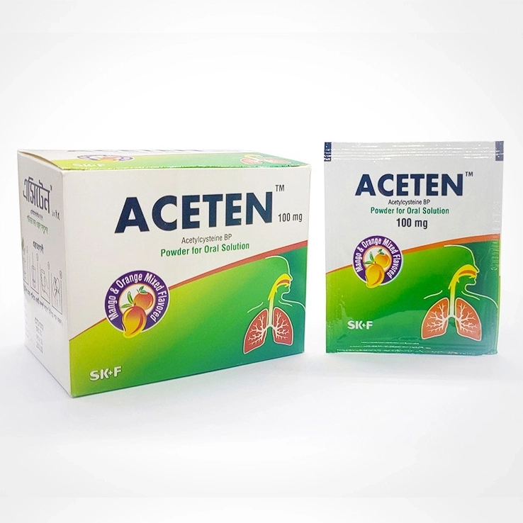 Aceten 100 mg/sachet Effervescent Granules Aceten 100 mg/sachet Effervescent Granules