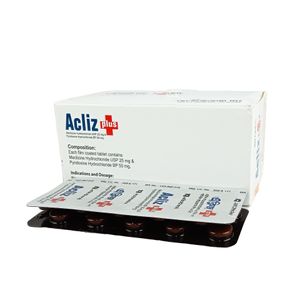 Acliz Plus 25 mg+50 mg Tablet Acliz Plus 25 mg+50 mg Tablet