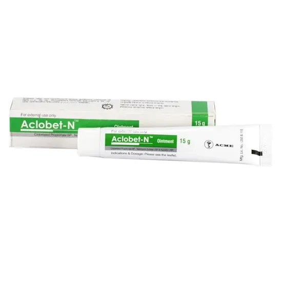 Aclobet-N (0.5 mg+5 mg+1 Lac IU)/gm Ointment Aclobet-N (0.5 mg+5 mg+1 Lac IU)/gm Ointment