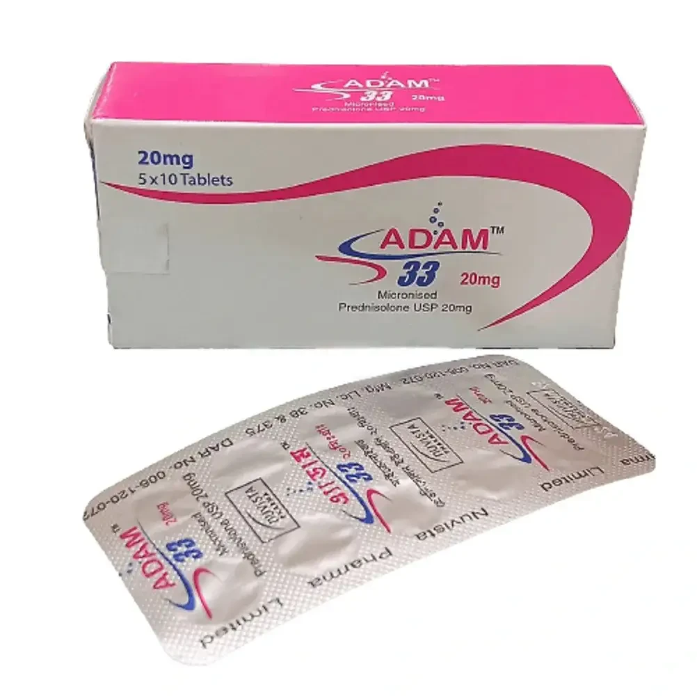 Adam 33 20 mg Tablet Adam 33 20 mg Tablet