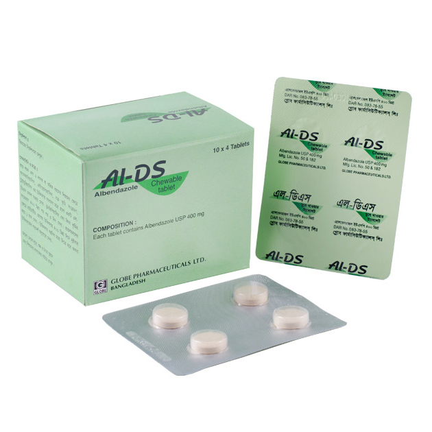 AL-DS 400 mg Chewable Tablet AL-DS 400 mg Chewable Tablet
