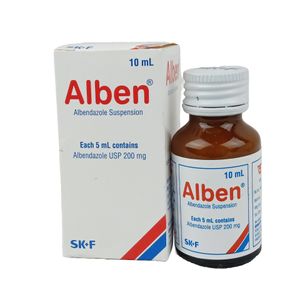 Alben 200 mg/5 ml Oral Suspension Alben 200 mg/5 ml Oral Suspension