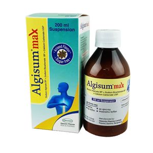 Algisum (500 mg+100 mg)/5 ml Oral Suspension Algisum (500 mg+100 mg)/5 ml Oral Suspension