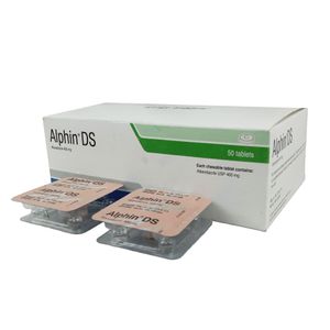 Alphin DS 400 mg Chewable Tablet Alphin DS 400 mg Chewable Tablet