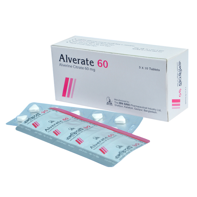 Alverate 60 mg Tablet