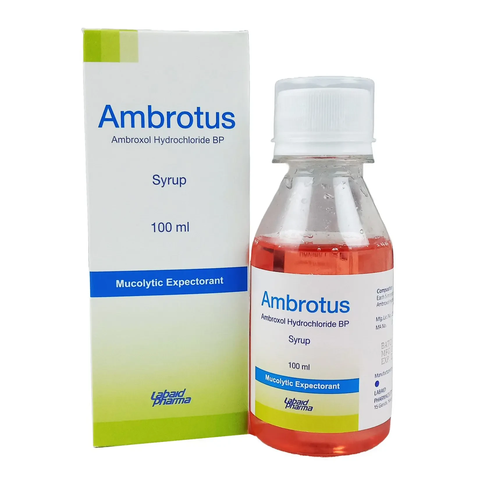 Ambrotus 15 mg/5 ml Syrup Ambrotus 15 mg/5 ml Syrup