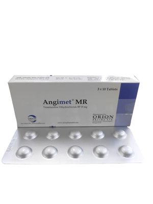 Angimet MR 35 mg Tablet (Modified Release)