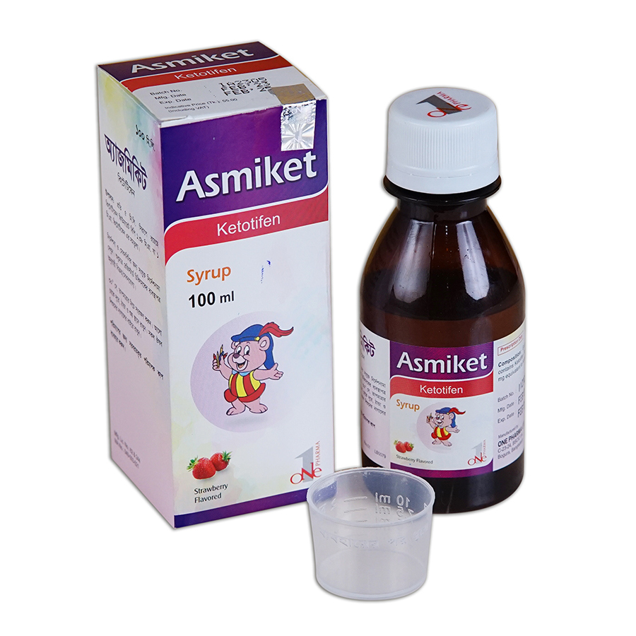 Asmiket 1 mg/5 ml Syrup