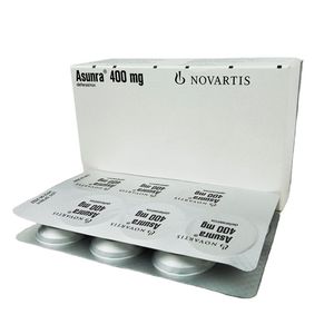 Asunra 400 mg Dispersible Tablet Asunra 400 mg Dispersible Tablet