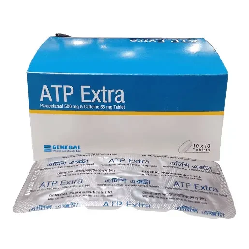ATP Extra 500 mg+65 mg Tablet ATP Extra 500 mg+65 mg Tablet