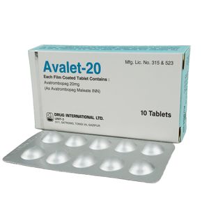 Avalet 20 mg Tablet Avalet 20 mg Tablet