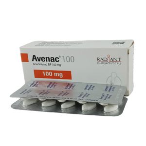 Avenac 100 mg Tablet Avenac 100 mg Tablet