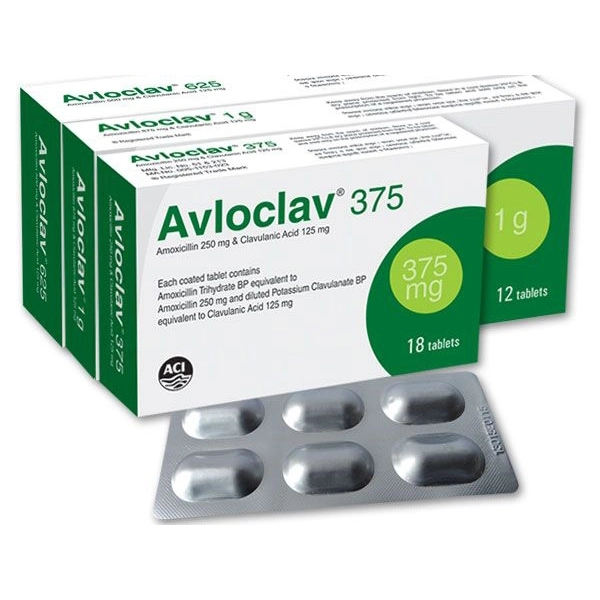 Avloclav 250 mg+125 mg Tablet Avloclav 250 mg+125 mg Tablet