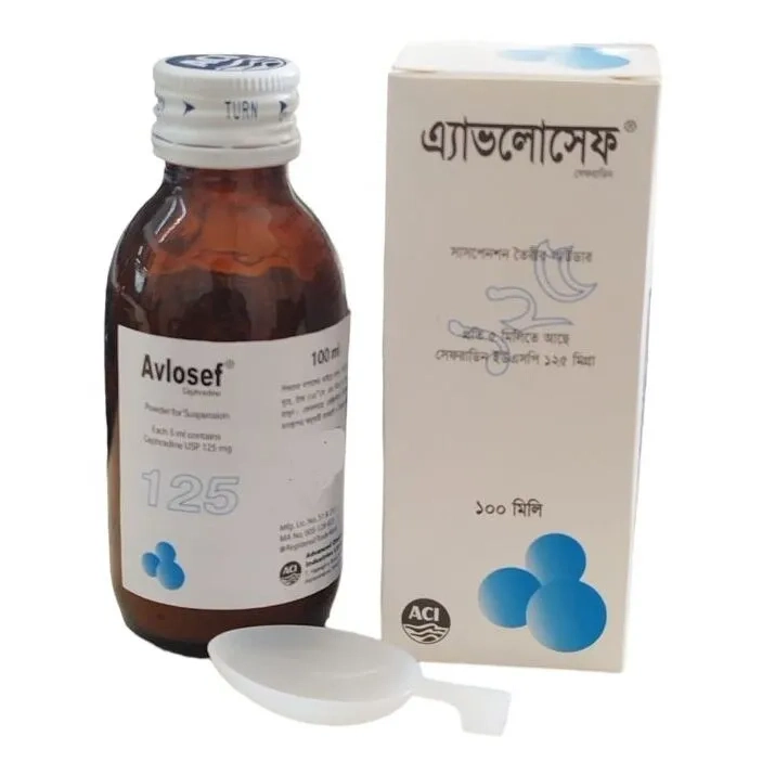 Avlosef 125 mg/5 ml Powder for Suspension