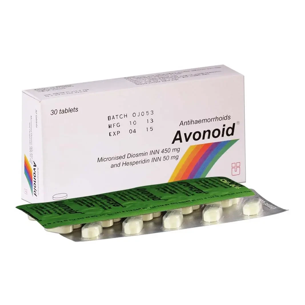 Avonoid 450 mg+50 mg Tablet Avonoid 450 mg+50 mg Tablet