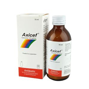 Axicef 125 mg/5 ml Powder for Suspension Axicef 125 mg/5 ml Powder for Suspension