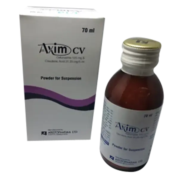 Axim CV (125 mg+31.25 mg)/5 ml Powder for Suspension Axim CV (125 mg+31.25 mg)/5 ml Powder for Suspension