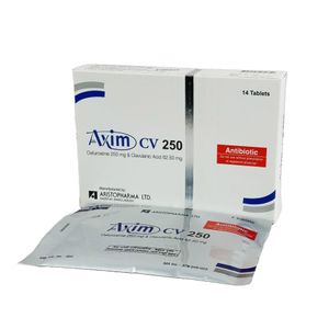 Axim CV 250 mg+62.5 mg Tablet Axim CV 250 mg+62.5 mg Tablet