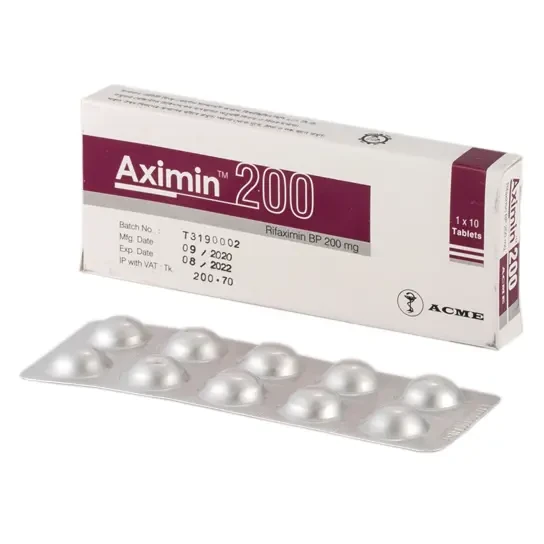 Aximin 200 mg Tablet Aximin 200 mg Tablet