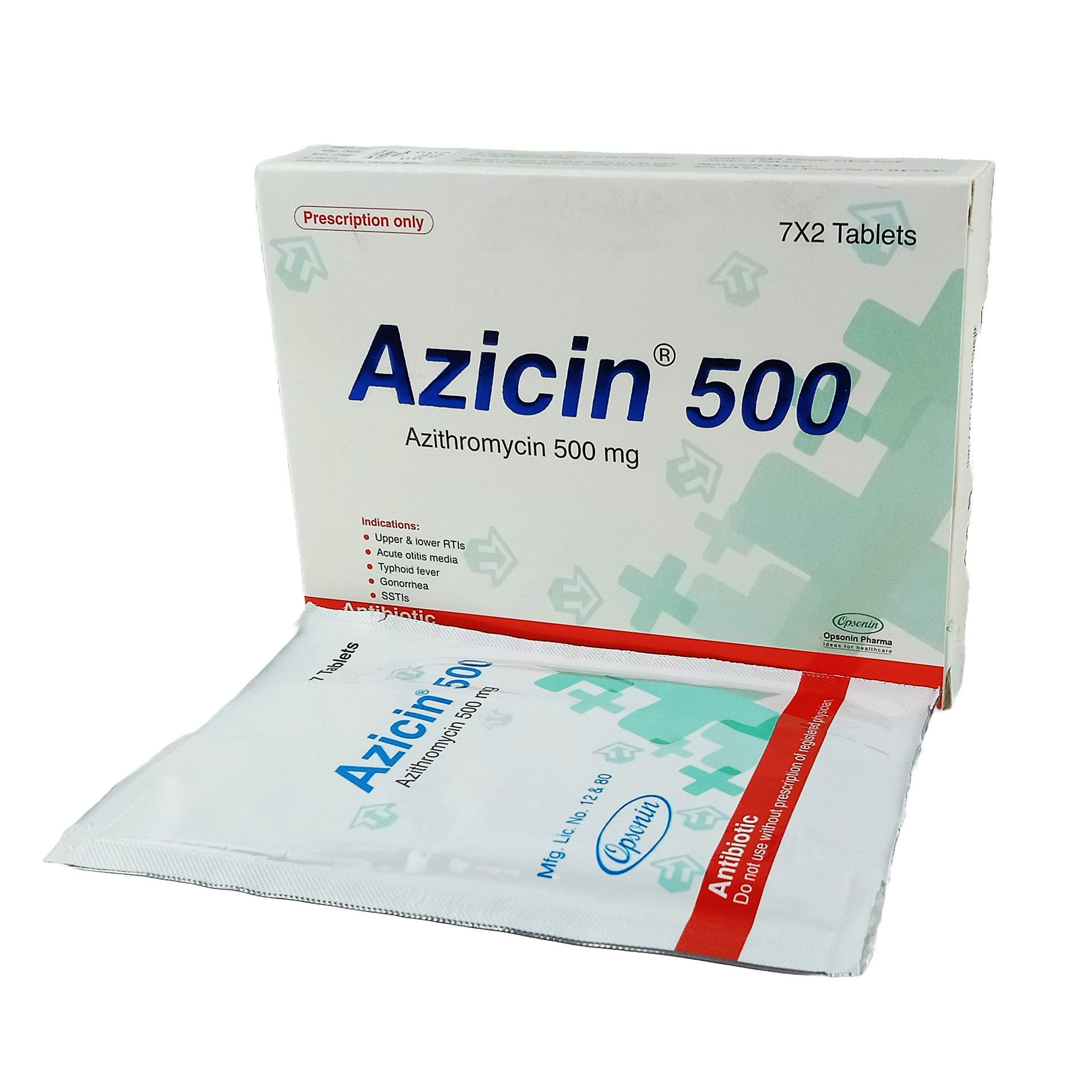 Azicin 500 mg Tablet