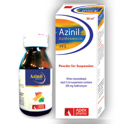 Azinil 200 mg/5 ml Powder for Suspension Azinil 200 mg/5 ml Powder for Suspension