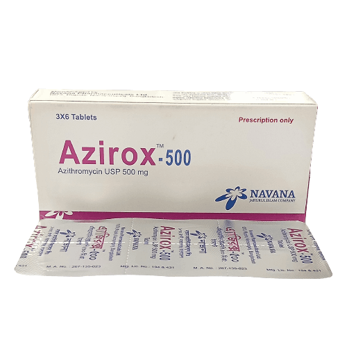 Azirox 500 mg Tablet