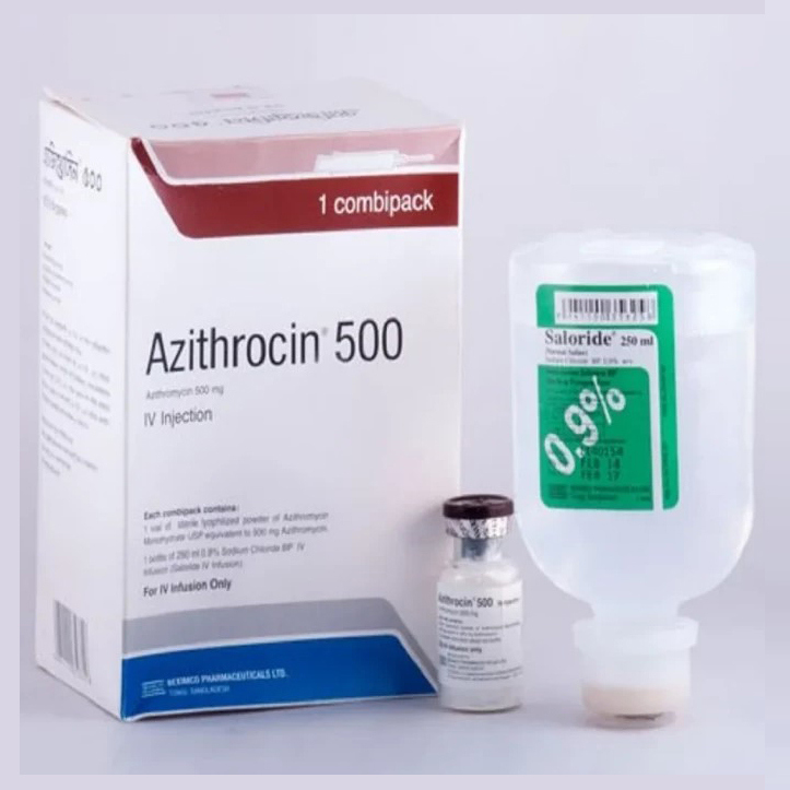 Azithrocin 500 mg/vial IV Infusion Azithrocin 500 mg/vial IV Infusion