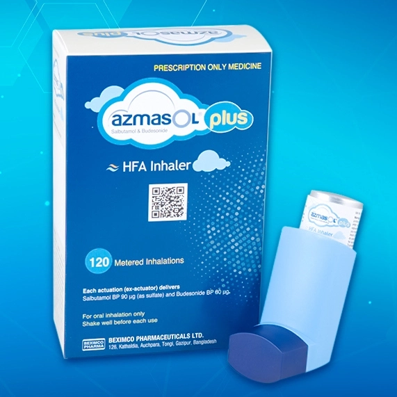 Azmasol Plus (90 mcg+80 mcg)/puff Inhaler