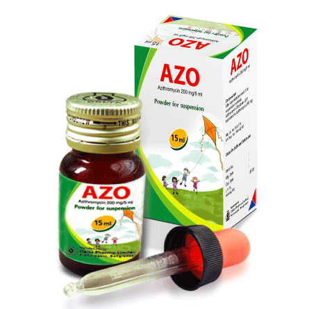 Azo 200 mg/5 ml Powder for Suspension Azo 200 mg/5 ml Powder for Suspension