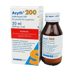 Azyth 200 mg/5 ml Powder for Suspension Azyth 200 mg/5 ml Powder for Suspension