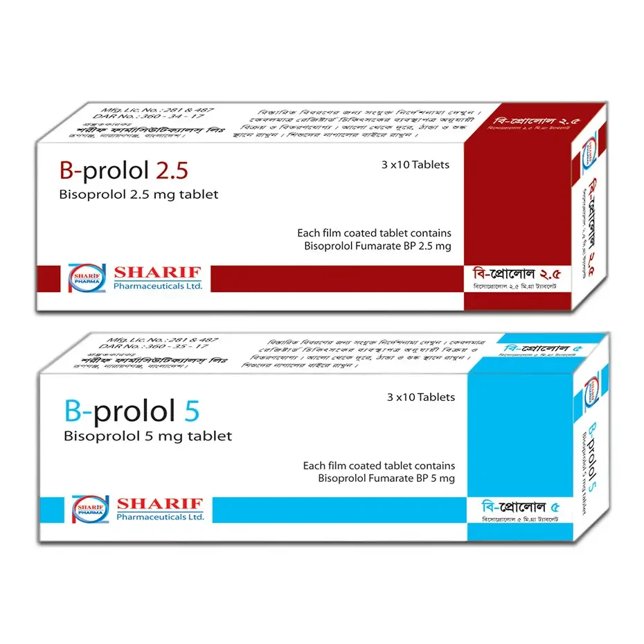 B-Prolol 5 mg Tablet B-Prolol 5 mg Tablet
