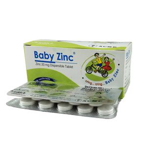 Baby Zinc 20 mg Orally Dispersible Tablet Baby Zinc 20 mg Orally Dispersible Tablet