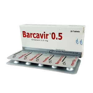 Barcavir 0.5 mg Tablet Barcavir 0.5 mg Tablet