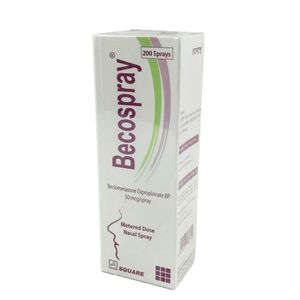 Becospray 50 mcg/spray Nasal Spray Becospray 50 mcg/spray Nasal Spray