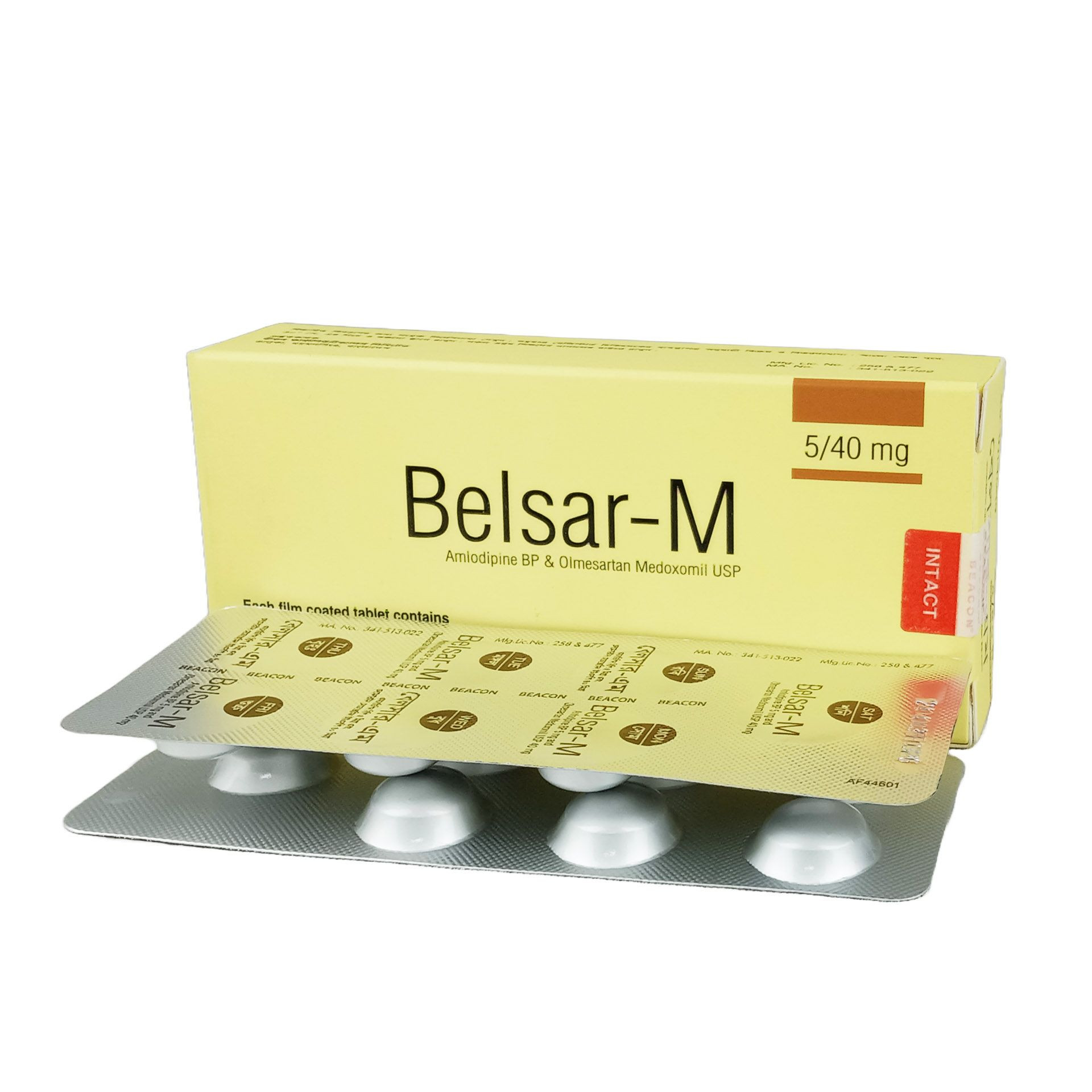 Belsar-M 5 mg+40 mg Tablet Belsar-M 5 mg+40 mg Tablet