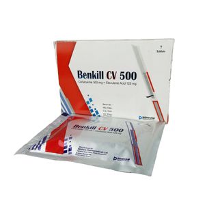 Benkill CV 500 mg+125 mg Tablet