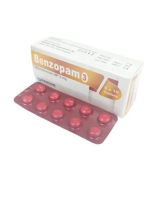 Benzopam 3 mg Tablet
