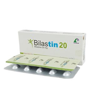 Bilastin 20 mg Tablet