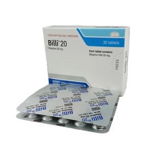 Billi 20 mg Tablet Billi 20 mg Tablet